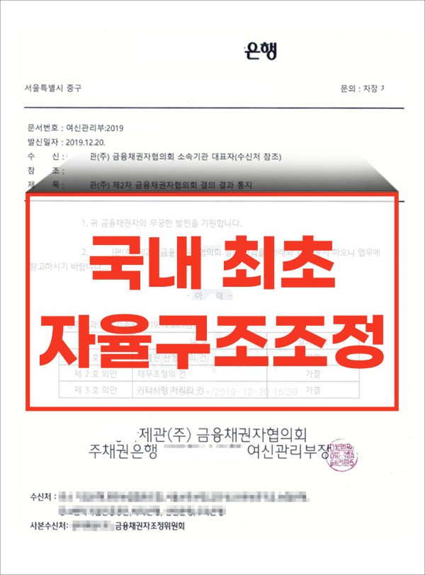 회생이 오히려 기업 정상화를 늦춘 사례