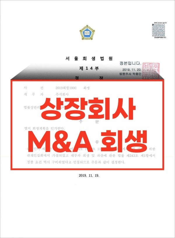 자산보다 주주 리스크가 더 컸던 상장사 사례