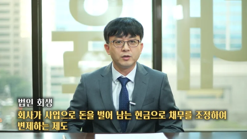 채무자 재산 보전처분|법인 회생 제도의 정의와 채무 변제 방식 설명